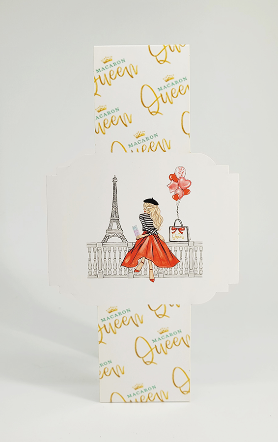 Chic Sleeve for 15 Macaron Box