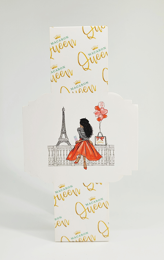 Chic Sleeve for 15 Macaron Box