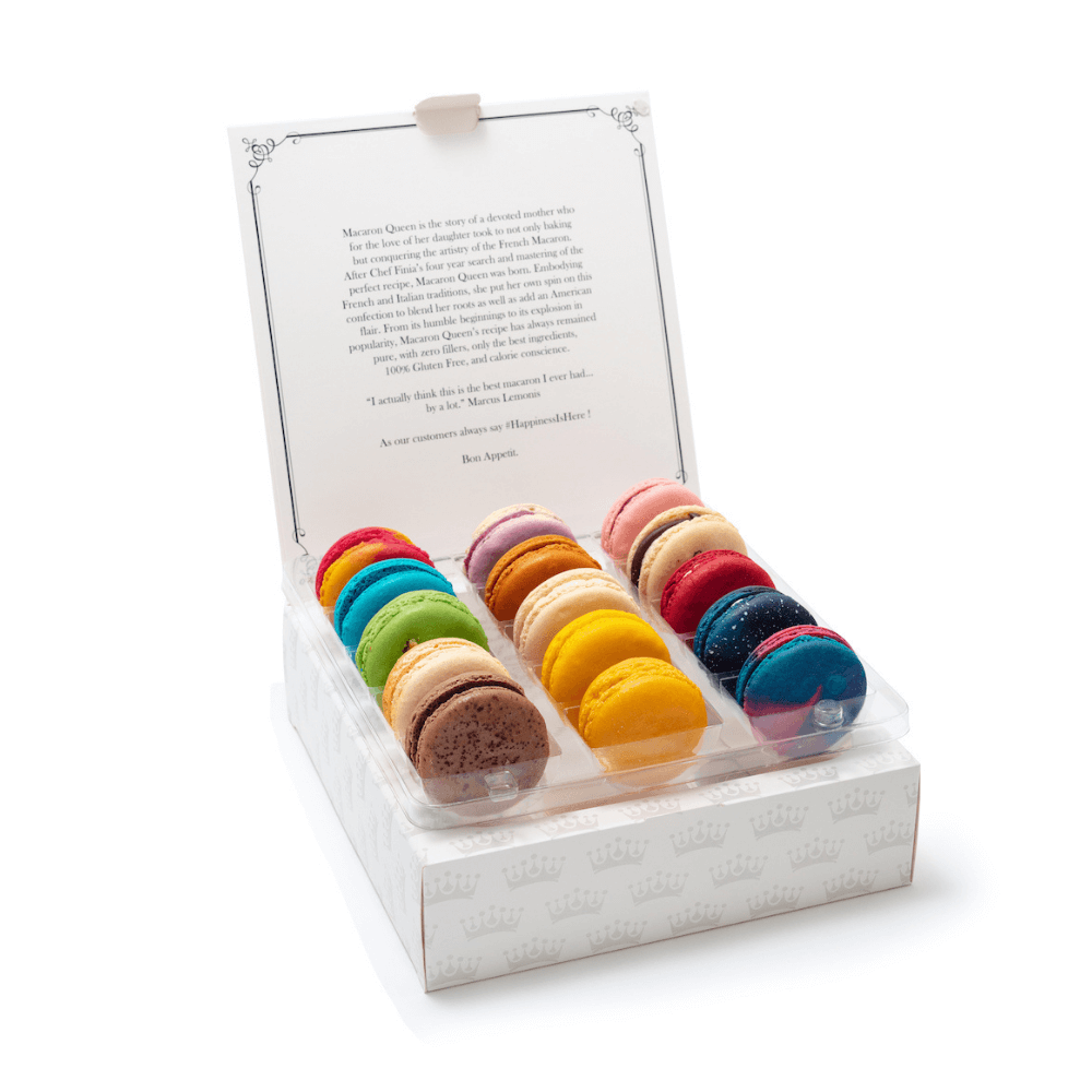 Build Your Macaron Box of 15 Macarons