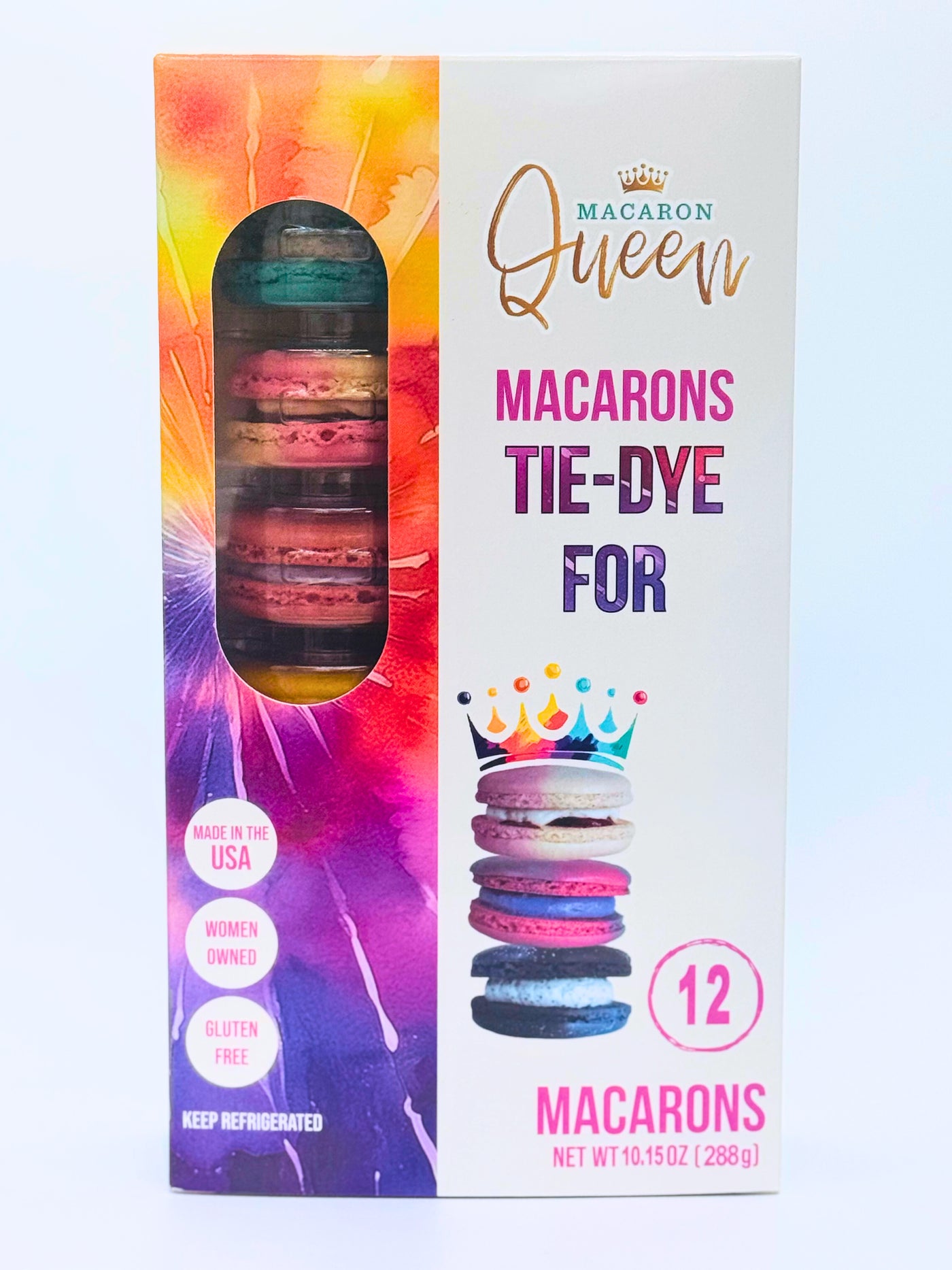 Macaron Gift Box Tie-Dye for
