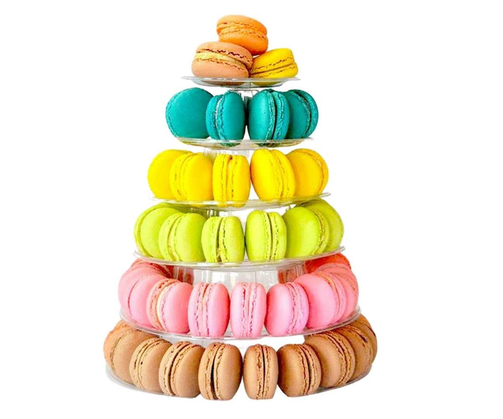 6-Tier Macaron Tower With 72 Macarons