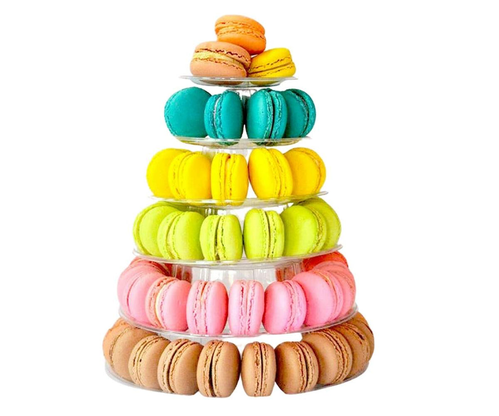 6-Tier Macaron Tower With 72 Macarons