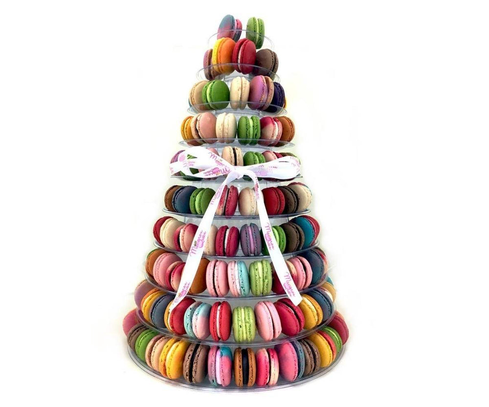 10-Tier Macaron Tower With 180 Macarons